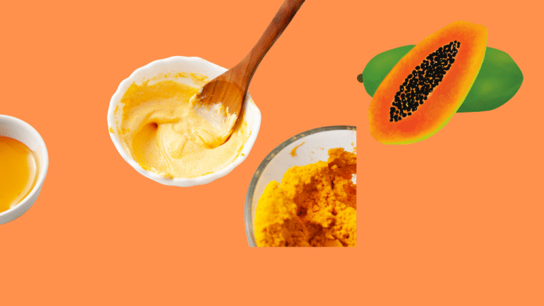 Turmeric Papaya Mask for Acne Marks and Pigmentation: Natural Glow Remedy